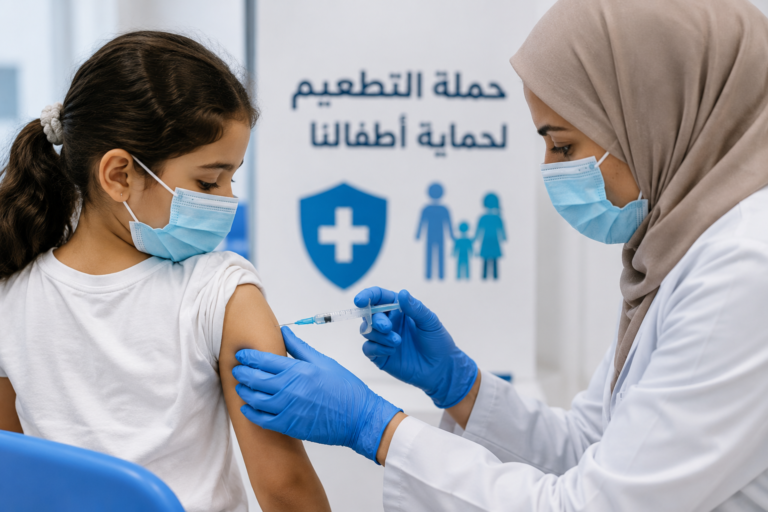 حملة وطنية لتعزيز تلقيح الأطفال مع اقتراب الموسم الدراسي