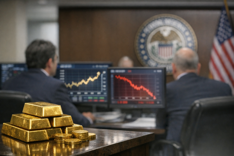 الذهب يصعد مع تراجع التوترات الأميركية‑الإيرانية وترقب قرار الفيدرالي