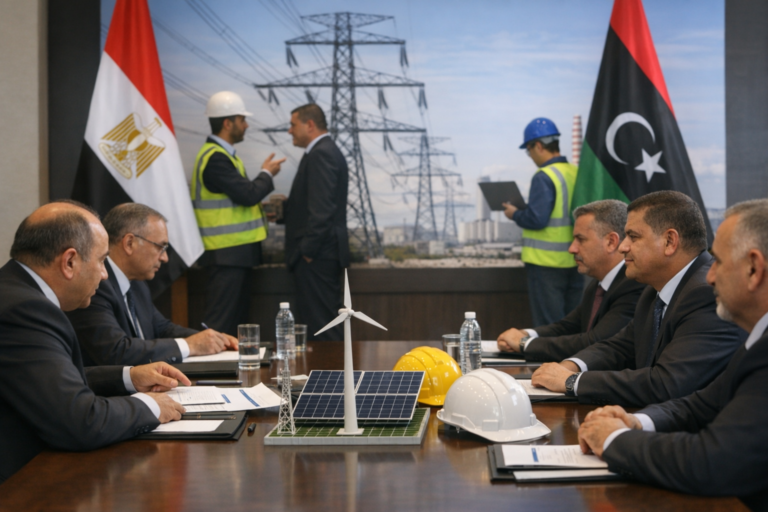 السيسي والدبيبة يبحثان سبل تعزيز التعاون في الطاقة وربط الشبكات الكهربائية