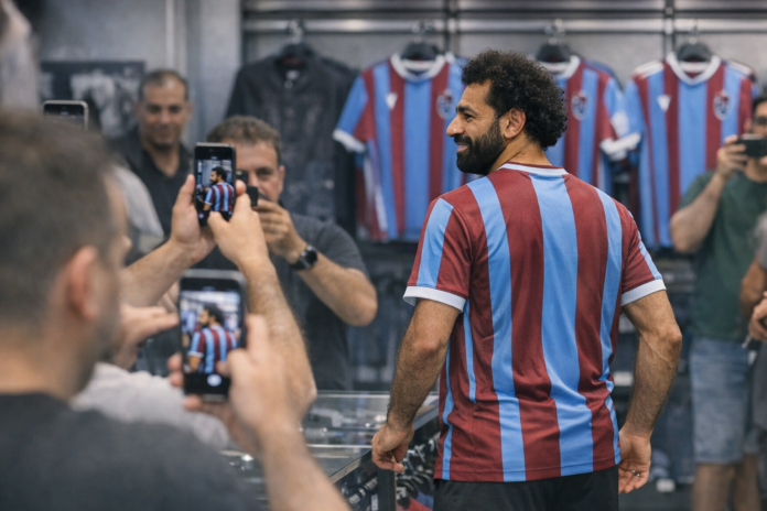 ظهور محمد صلاح بقميص طرابزون يشعل منصات التواصل في مصر.jpg
