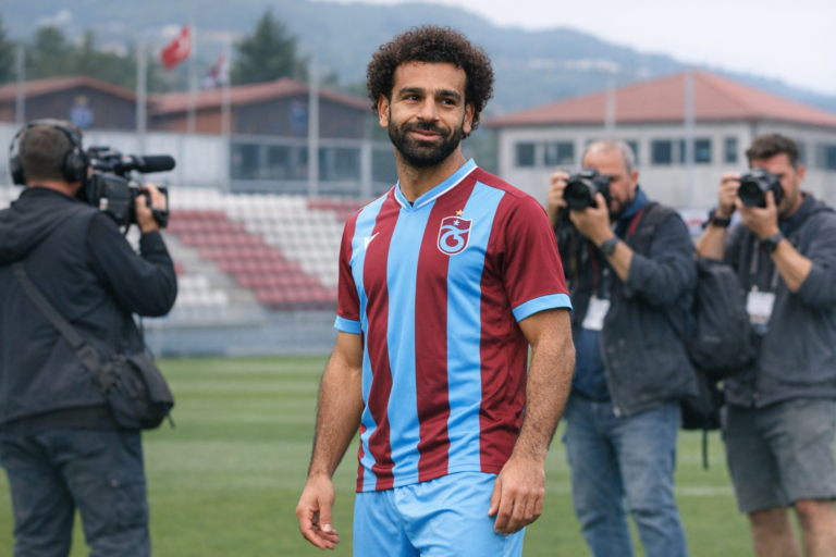 صورة محمد صلاح بقميص طرابزون سبور تشعل النقاش في مصر