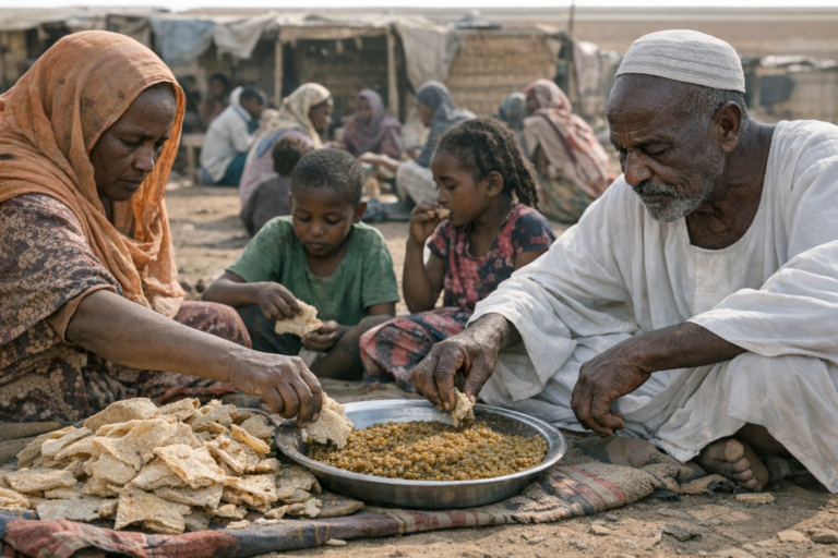 أيام الجوع في السودان: الخبز اليابس وعدس البقاء