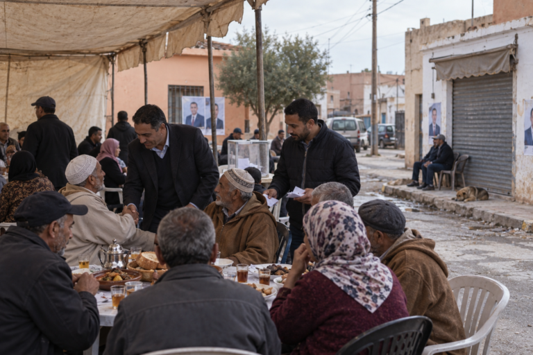 انتخابات الزرود والحفلات في المغرب: حين تتحول السياسة إلى موسم للمشاوي والوعود – بقلم إسحاق هموش