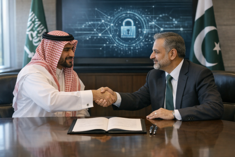 مذكرة تفاهم بين السعودية وباكستان لتعزيز الأمن السيبراني