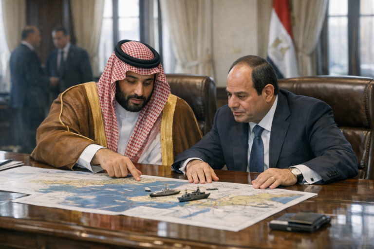 موقف سعودي‑مصري بحري موحّد: دلالات اللقاء في القاهرة