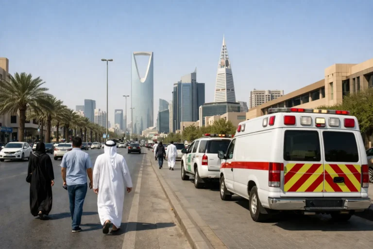 الرياض تعود إلى وضعها الاعتيادي بعد إنذار مبكر